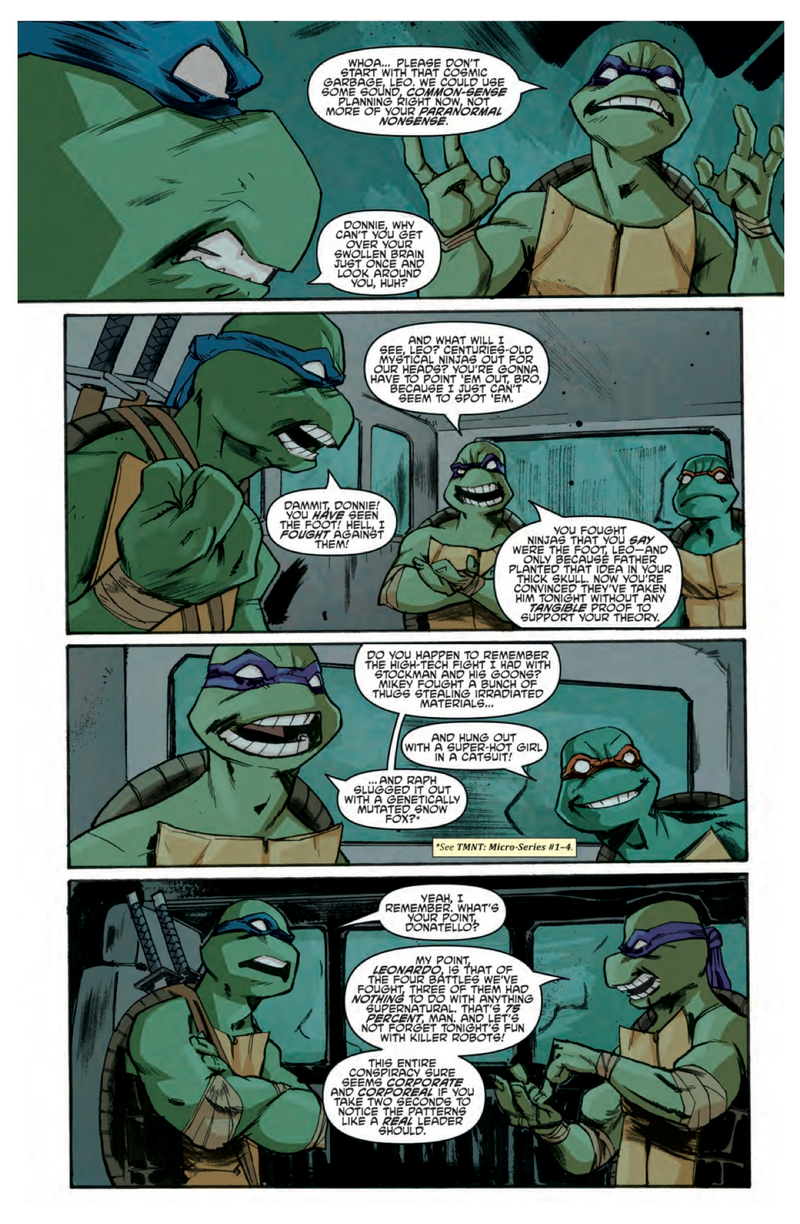 Illustration for article titled A sneak peek of the next issue of Teenage Mutant Ninja Turtles